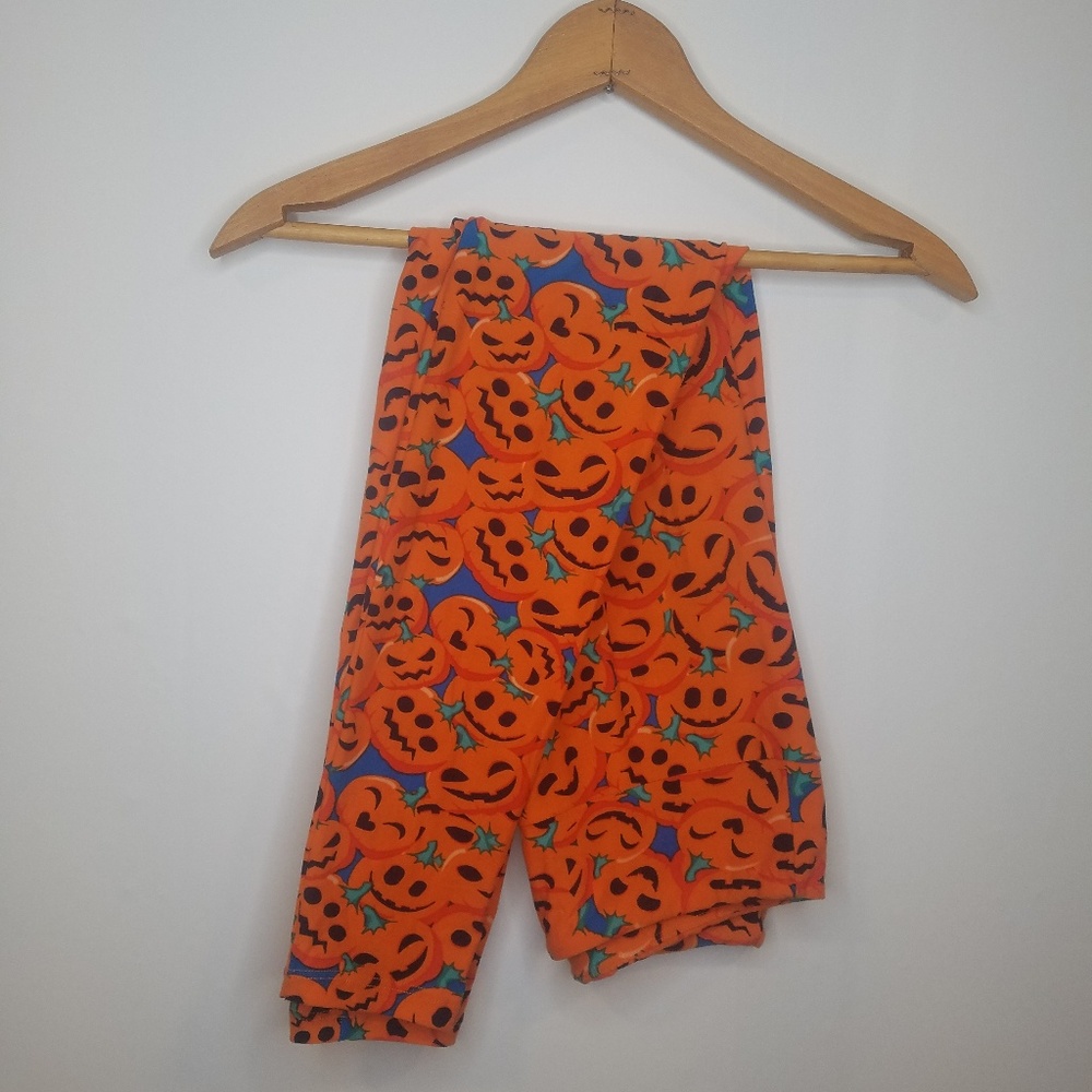 LuLaRoe Pumpkin Halloween Leggings